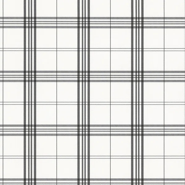Dehl Plaid Wallpaper | Wayfair North America