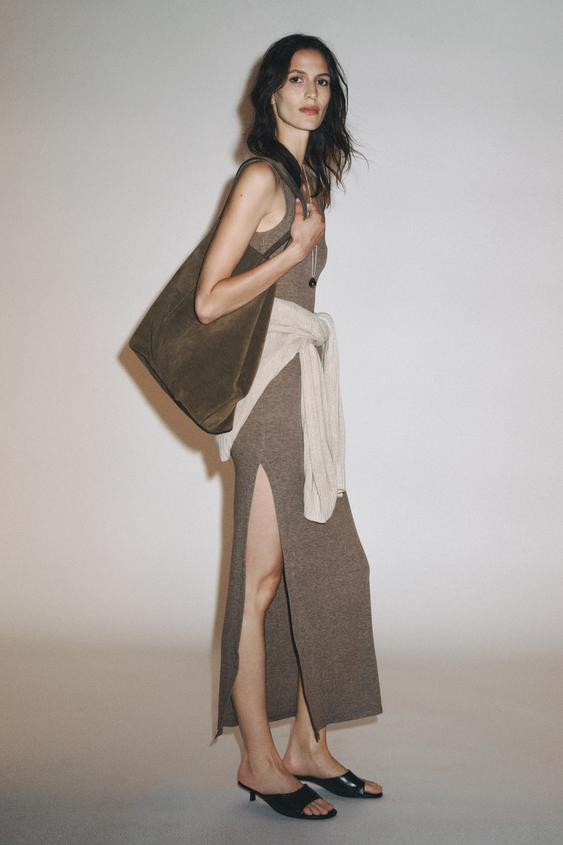 LONG STRAPPY DRESS | Zara UK