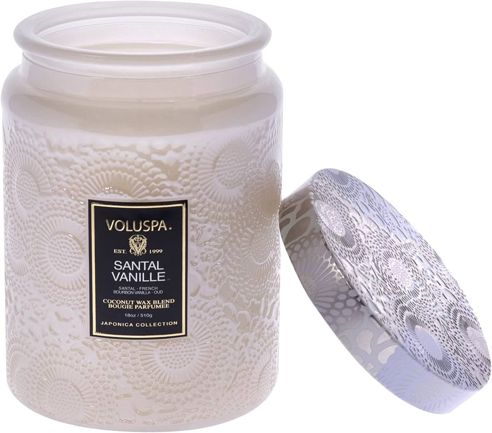 Santal Vanille - Large by Voluspa for Unisex - 18 oz Candle | Amazon (US)