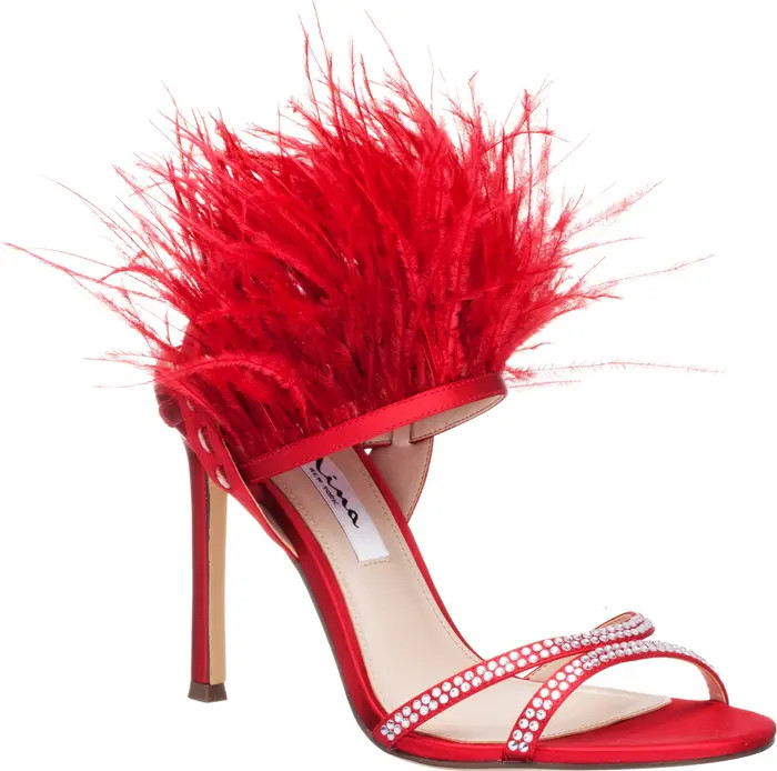 Dalva Feather Sandal | Nordstrom