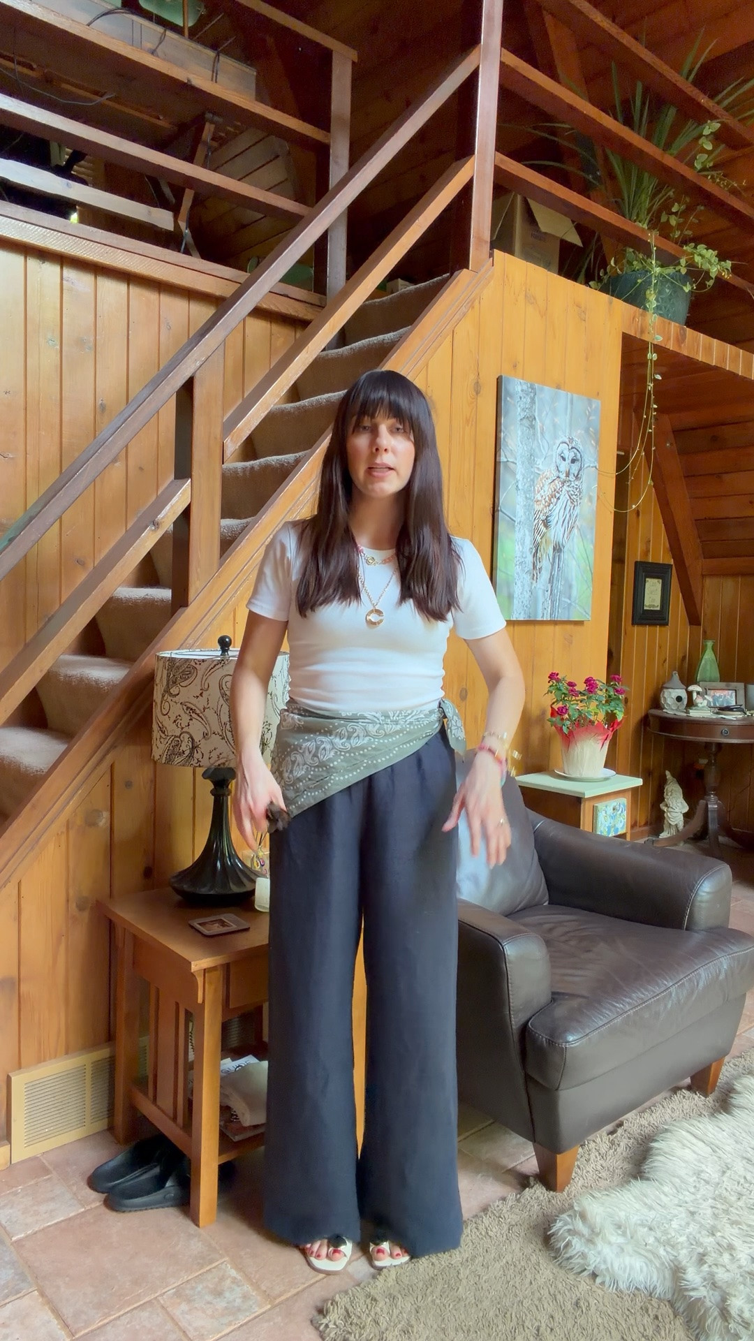 Easy styling of the linen viral Aritzia lodge pants! 20% off on sale as is my tee (tee code JULY20). Wearing s in both, regular pants but could definitely do short! Sandals are an Amazon look for less & tts


Summer outfit , mom outfit, easy outfit

#LTKSaleAlert #LTKPetite #LTKSeasonal