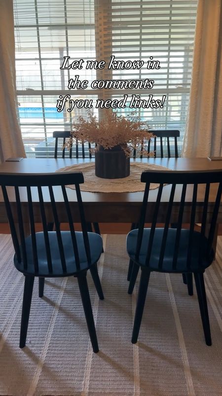 Dining Room Spring Refresh is up on my YouTube channel! I’m loving this solid wood dining table from Walmart for only $230! I also picked up these stems in store at Joann’s last week. I’m unable to link those but will share the rest of the room! 

#LTKSeasonal #LTKVideo #LTKhome