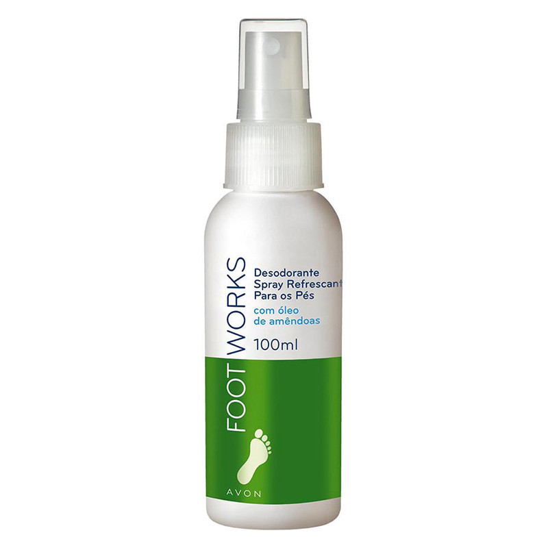 Desodorante Spray Refrescante Para os Pés Foot Works | Avon (BR)