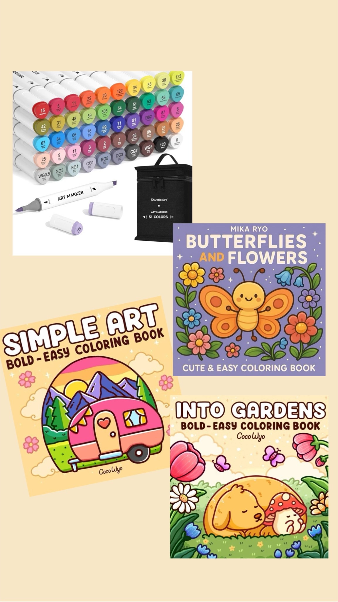 Alcohol markers and coloring books!



#LTKKids #LTKFamily #LTKHome