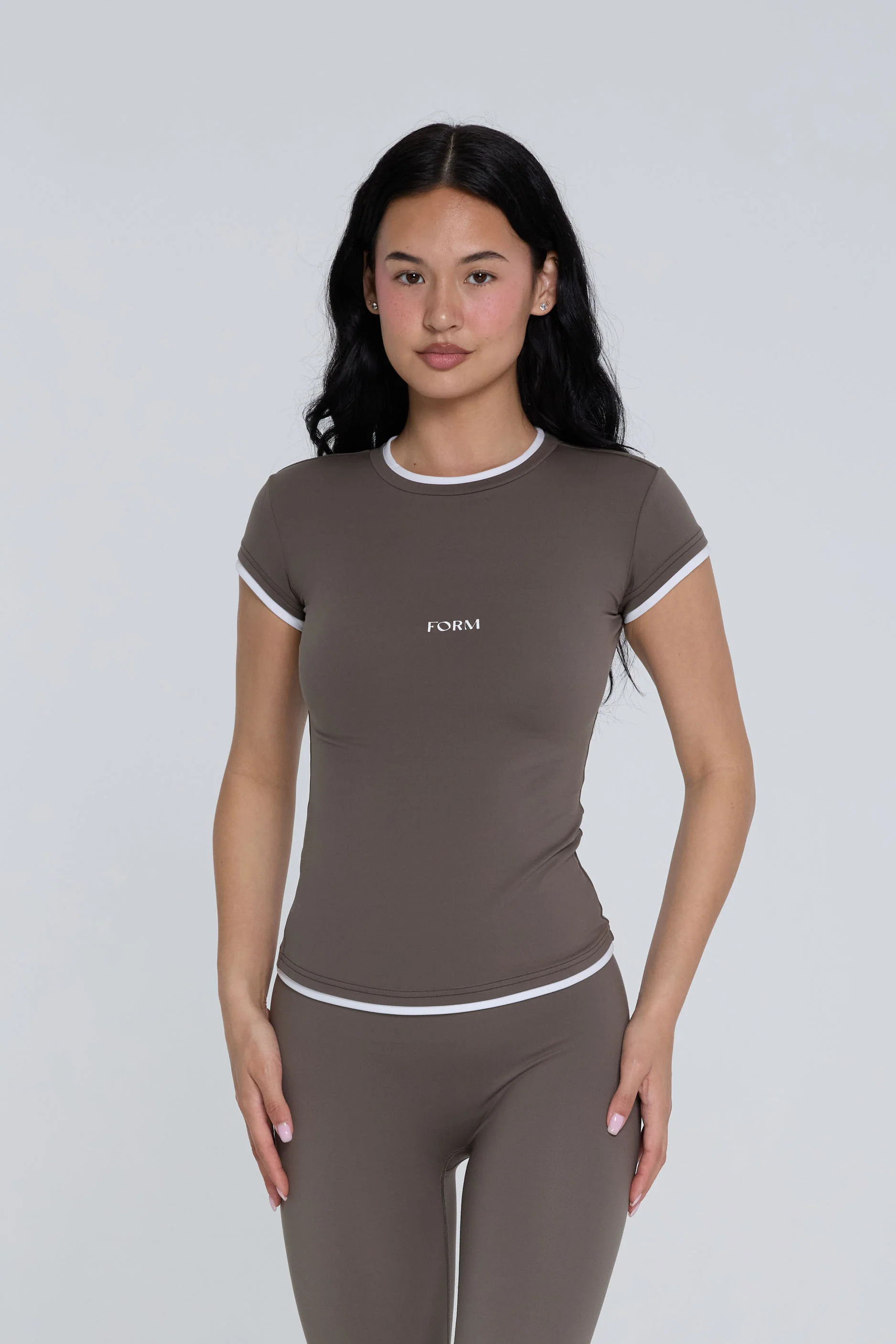 Layering Tee - Walnut | FORM