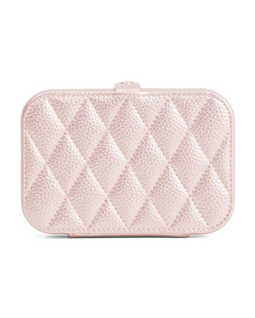 Leah Quilted Travel Jewelry Organizer | TJ Maxx