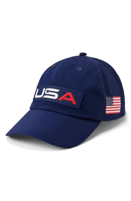 Polo Ralph Lauren Sport M1 Baseball Cap in Refined Navy at Nordstrom | Nordstrom