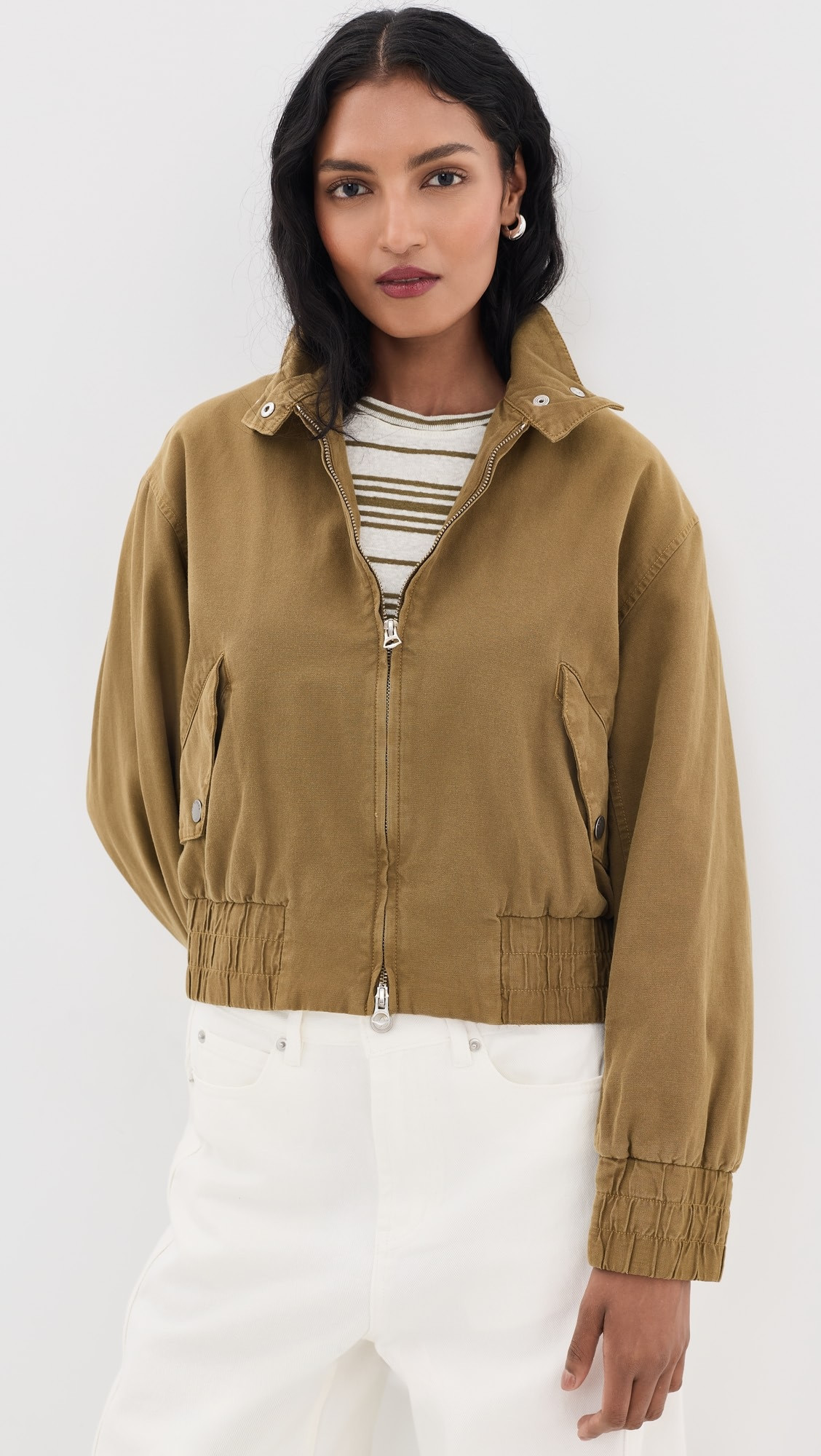 rag & bone Eliza Canvas Bomber Jacket | Shopbop | Shopbop