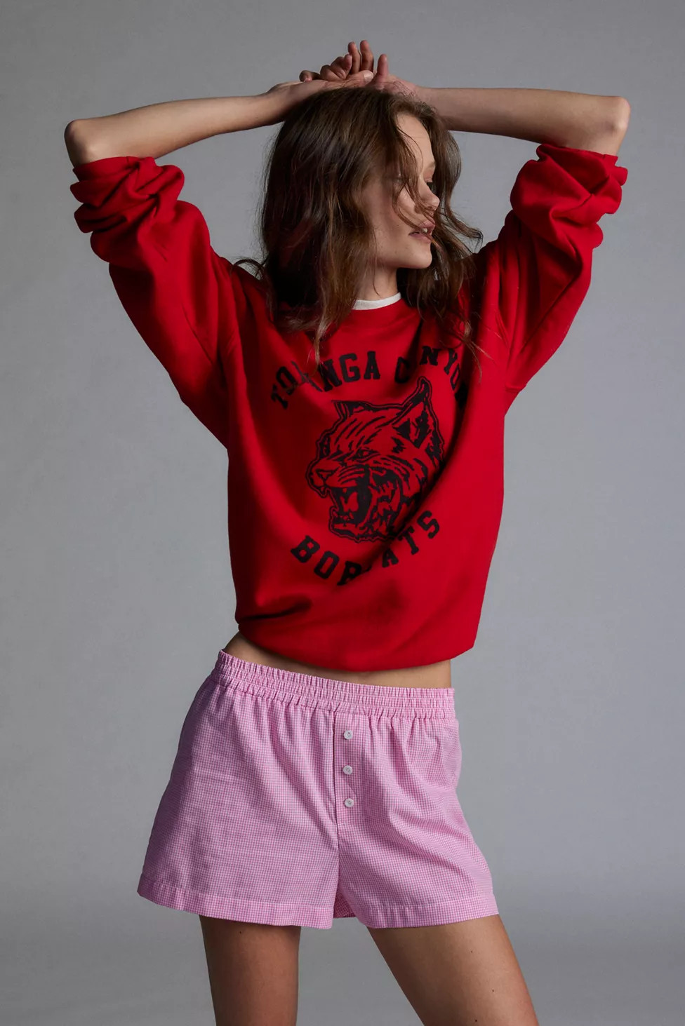Urban Renewal Remnants Made In LA Button Front Boxer Short | Urban Outfitters (US and RoW)