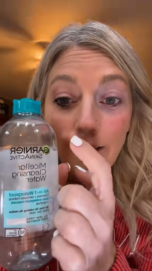 The video proof you didn’t know you needed! 🎬👀 Look at how effortlessly the Garnier Waterproof Micellar Cleansing Water melts away stubborn mascara on one side compared to the other. If you are tired of scrubbing your eyes raw and losing eyelashes at night, this blue bottle is an absolute must-have. It dissolves heavy, long-wear eye makeup like a total magnet with zero harsh rubbing required. Tap the link to shop this drugstore savior! #LTKbeauty #MascaraRemover #GarnierMicellar #SkincareRoutine #EyeMakeupPrep #garnier

#LTKgrwm #LTKselfcare #LTKBeauty