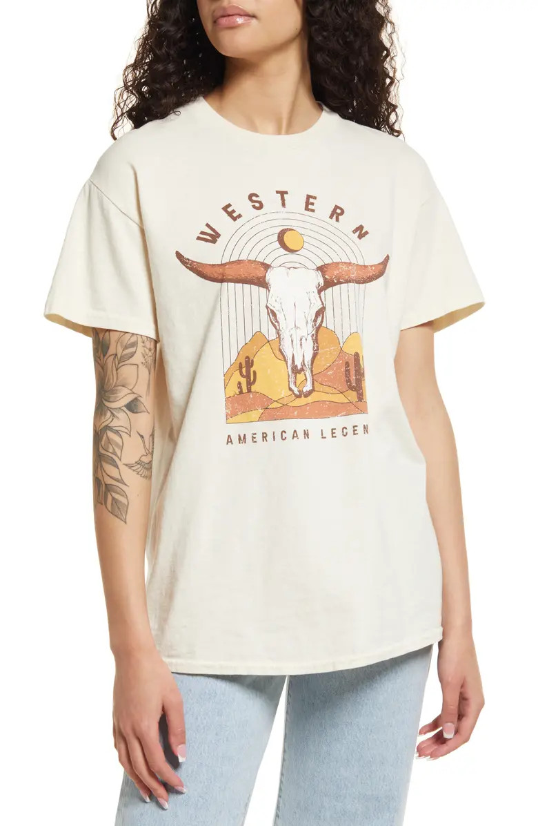 Western American Legend Boyfriend Graphic Tee | Nordstrom