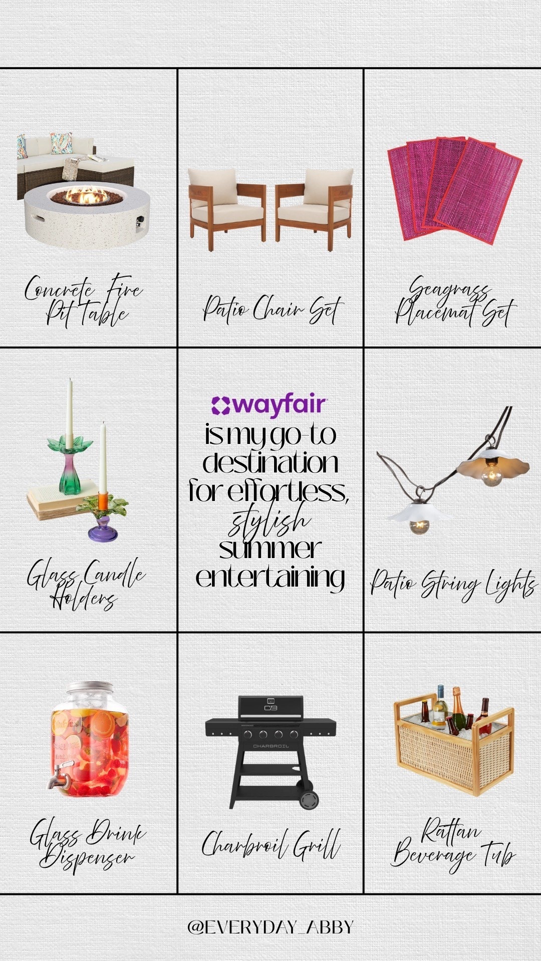 Summer hosting wouldn’t be the same without Wayfair! Here’s what I’ve picked out to revamp my outdoor  space! ☀️ #Ad #WayfairPartner #wishyouwerehere #outdoor #Wayfair @Wayfair 