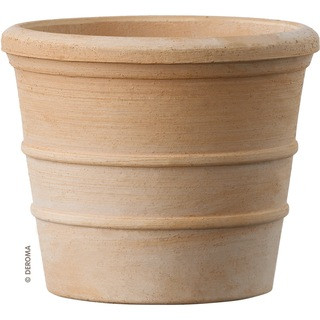 Vaso Mini Ceramic Round Lines Planter Pot, 4-in, Terra Cotta | Canadian Tire