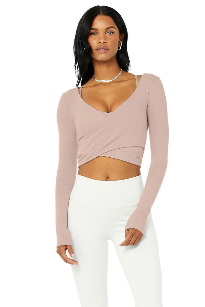 Amelia Luxe Long Sleeve Crop | Alo Yoga (US)
