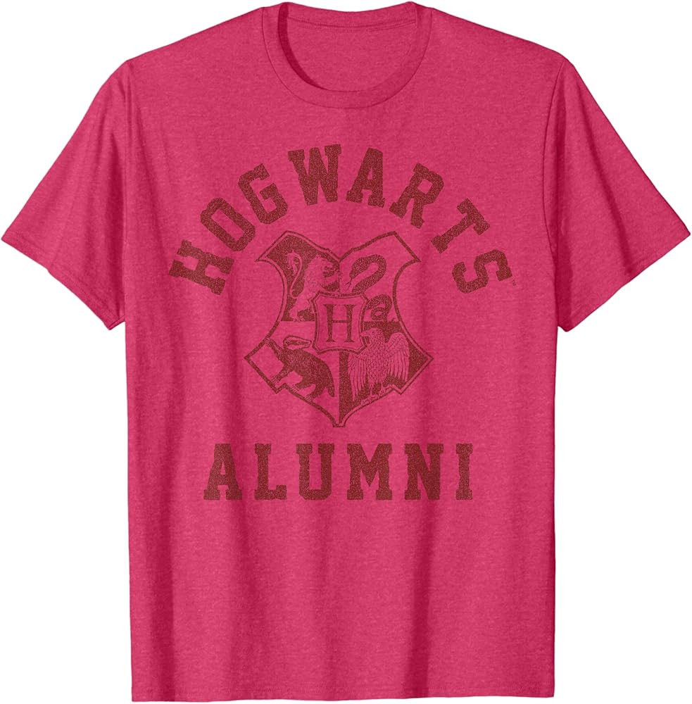 Harry Potter Hogwarts Alumni Crest T-Shirt | Amazon (US)