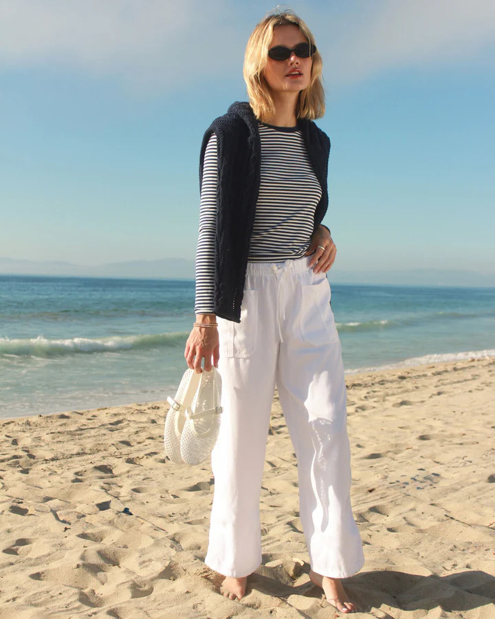 Lounge Denim Straight Pant | Splendid