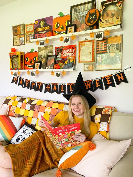 My collection of vintage cookbooks that have amazing fall and Halloween recipes! Let’s do some retro recipes together this October 🍁🎃🍂 They’re also so cute to decorate with too!

#LTKhome #LTKHalloween #LTKSeasonal