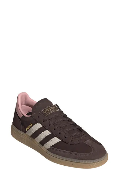 adidas Handball Spezial Sneaker in Dark Brown/Alumina/Mauve at Nordstrom, Size 10 | Nordstrom