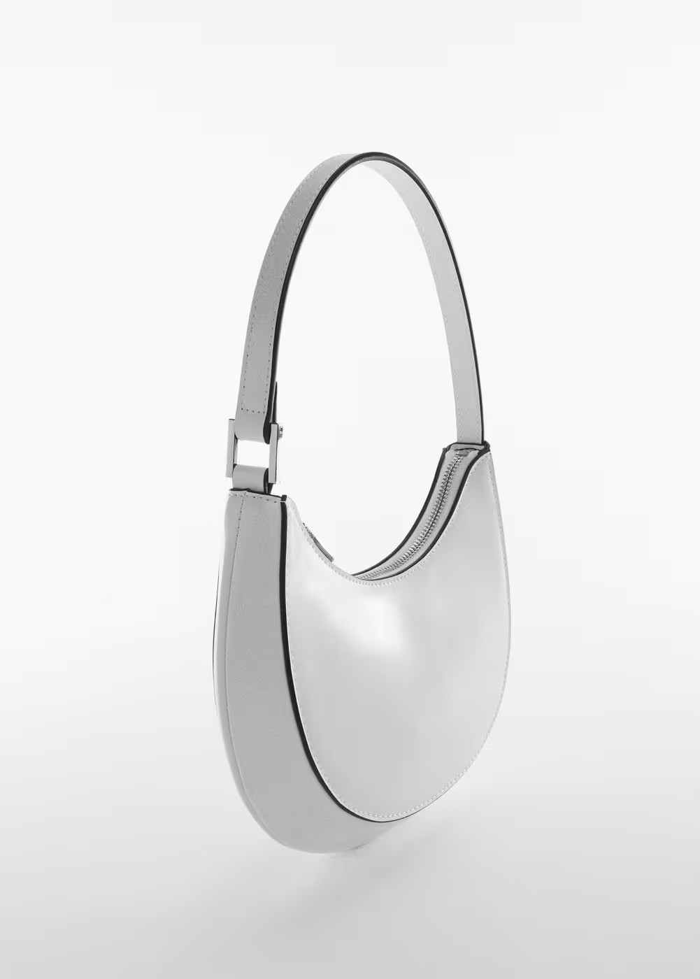 Oval short handle bag | MANGO (US)