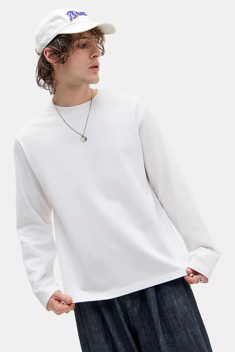 UO Premium Long Sleeve Skate T-Shirt | Urban Outfitters UK