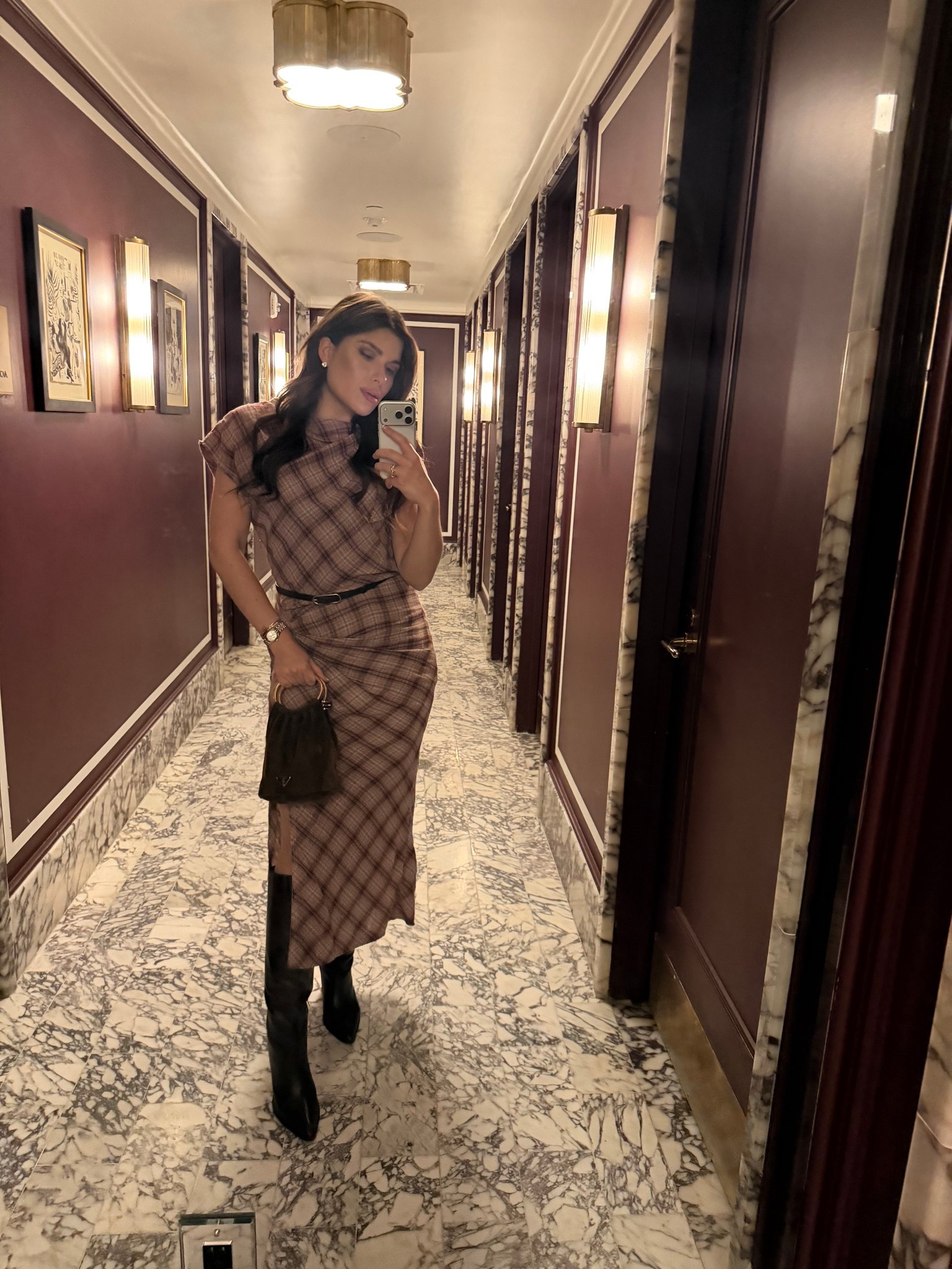 NYC dinner outfit 🤎