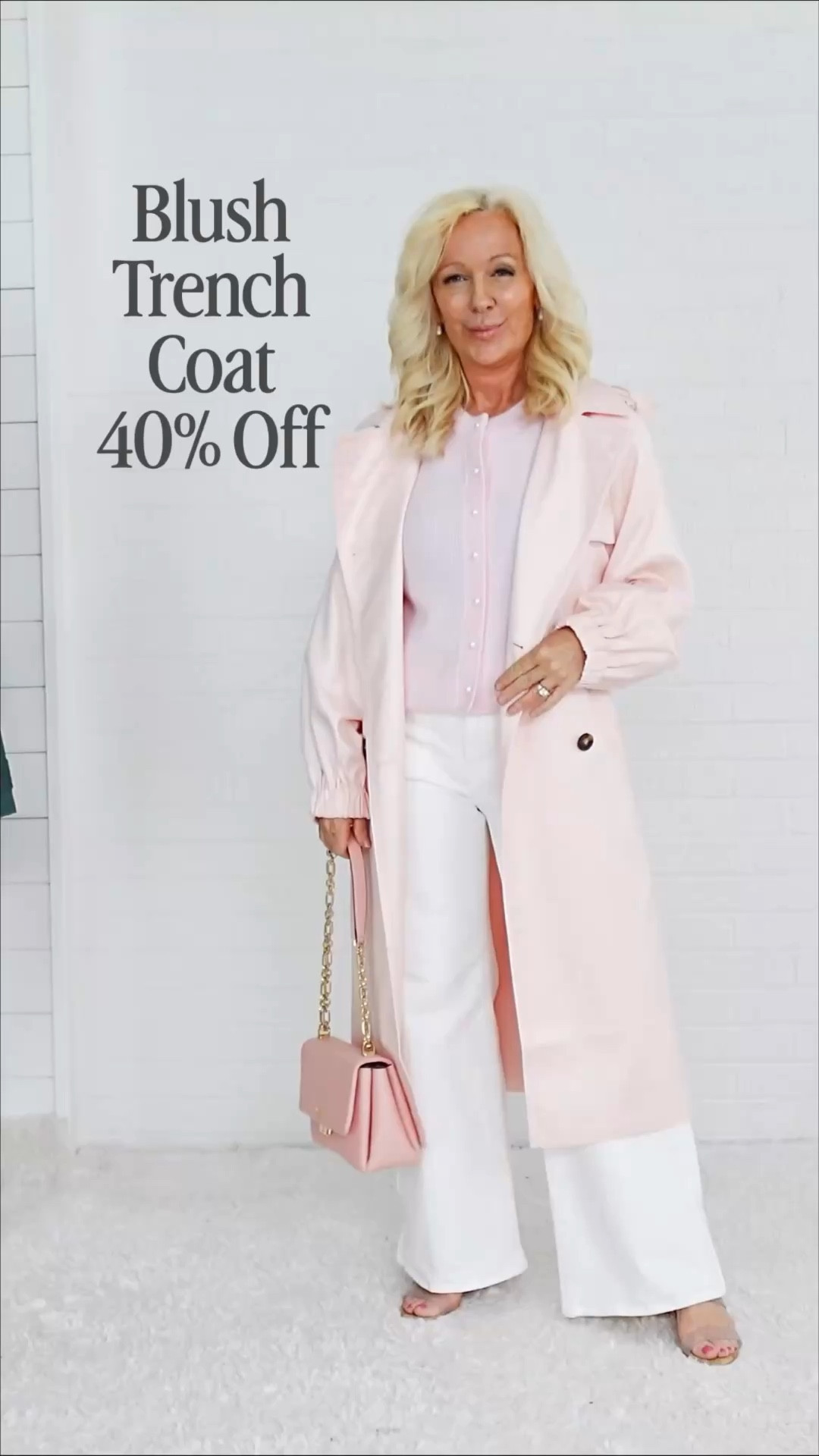 Blush trenchcoat is 40% off. Super soft lady coat cardigan is 25% off in app only!

#LTKPetite #LTKOver40 #LTKSpringSale