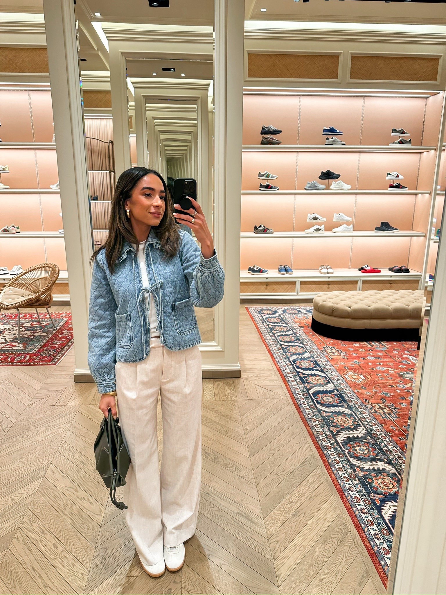 Use code NENA20 for 20% OFF $100 order! Wearing size xs denim jacket - this exact jacket is from last year but I’ve linked this years version 🤍 


Spring outfit 
Casual outfit 
Anthro sale
Anthro code 

#LTKStyleTip #LTKSaleAlert #LTKSeasonal