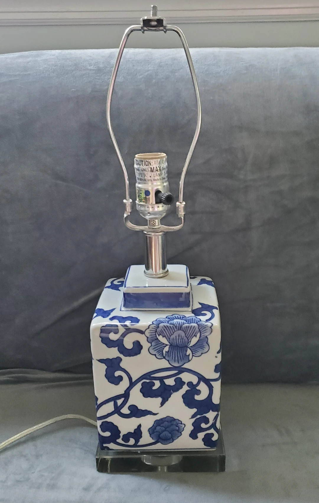 Asiastyleblueandwhitetablelamp Chinesestylelamp Chinesefloralblueandwhitelamp - Etsy | Etsy (US)