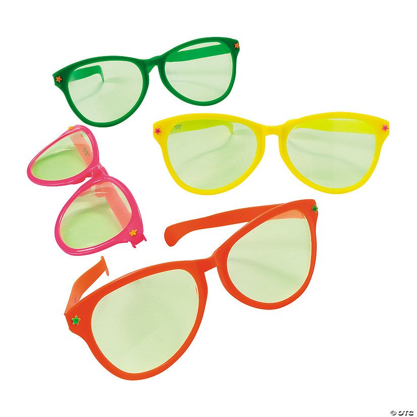 Jumbo Sunglasses- 12 Pc. | Oriental Trading Company