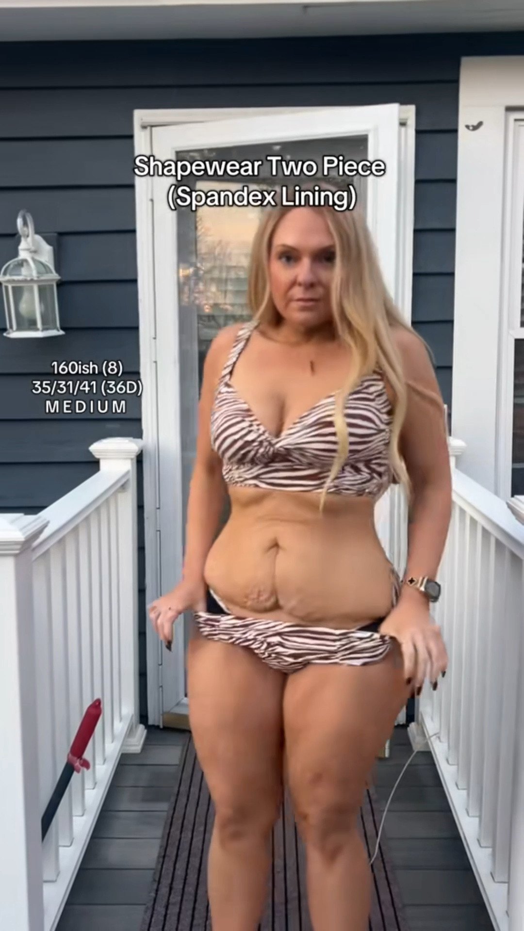 Shapewear swimsuit in a two piece?! Limited edition zebra! 

#LTKSeasonal #LTKSpringSale #LTKMidsize