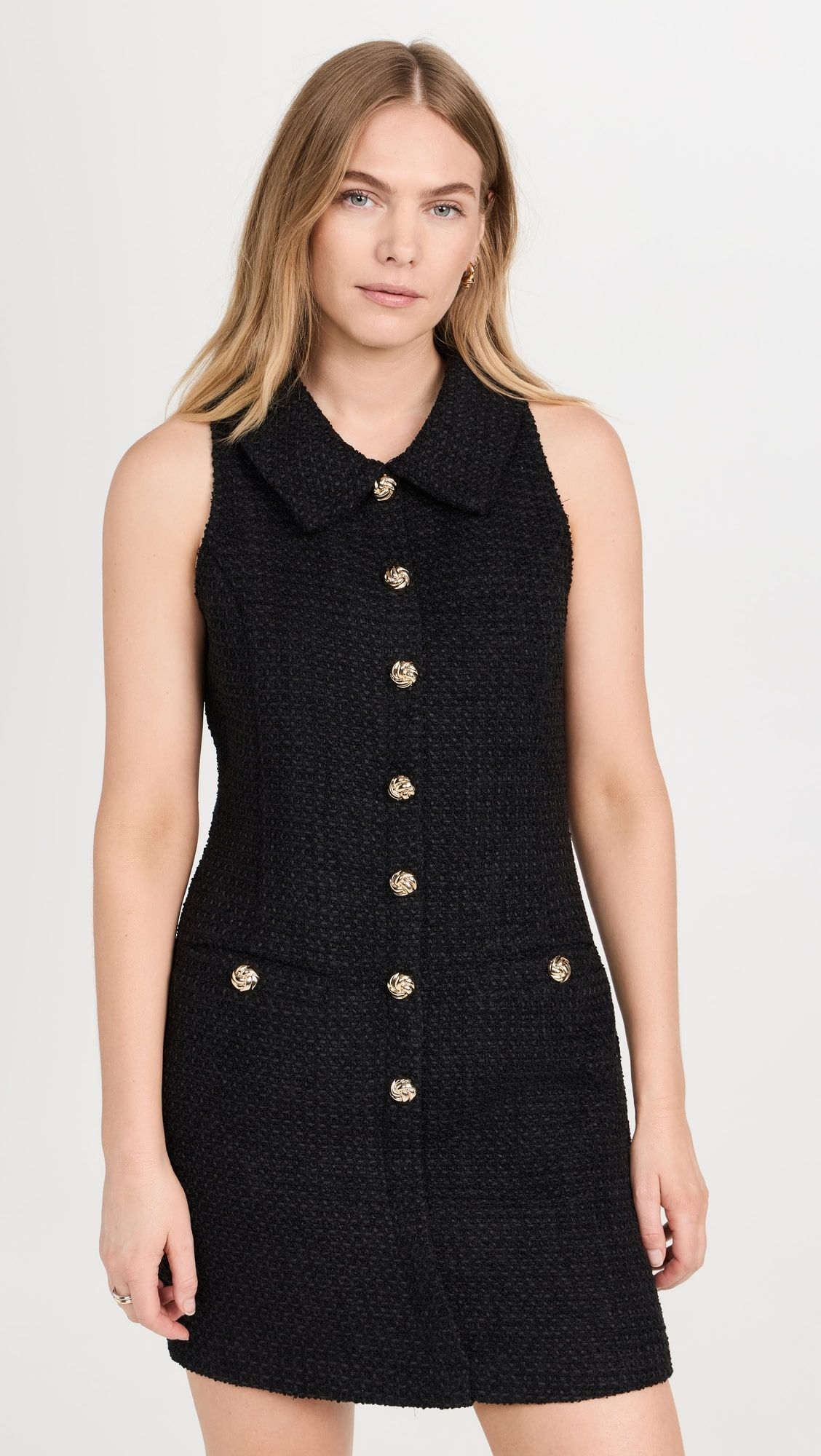 Tweed Halter Mini Dress | Shopbop