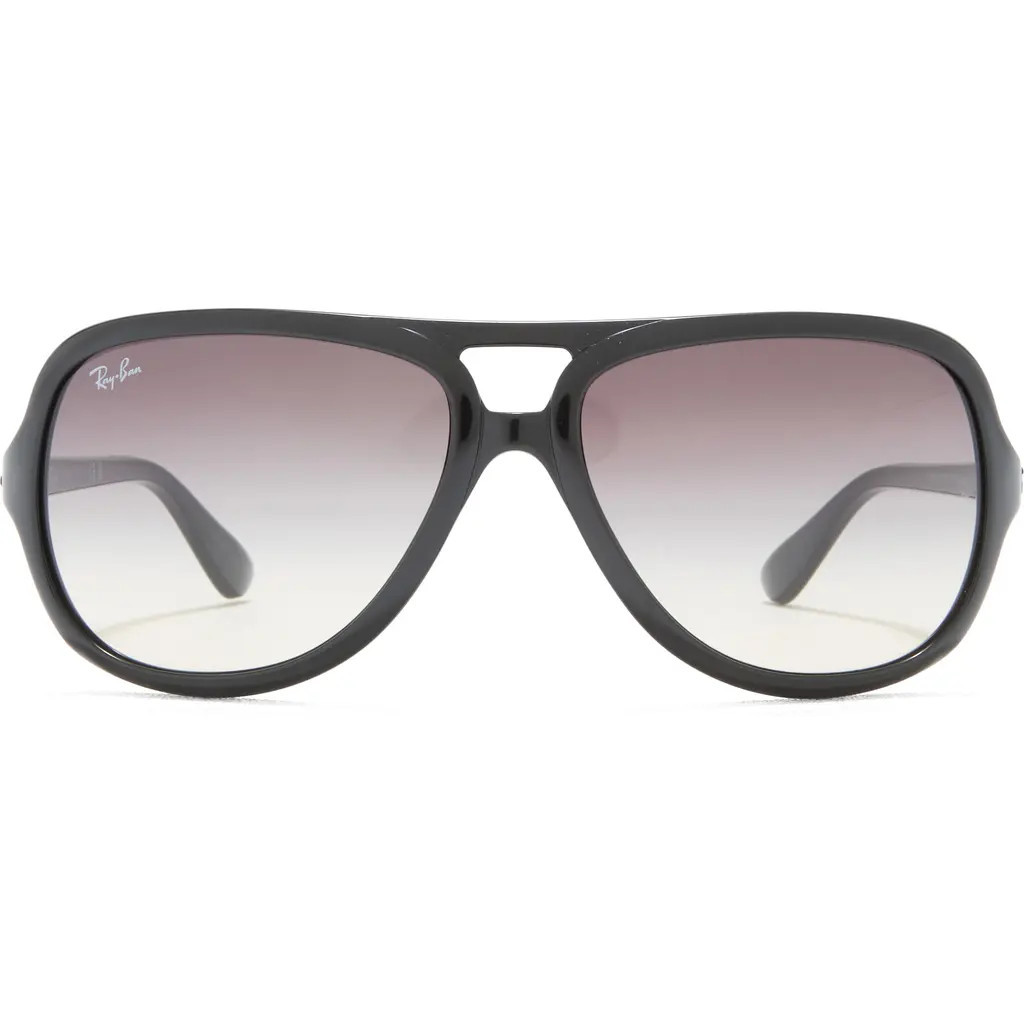 Ray-Ban 59mm Pilot Aviator Sunglasses in Black at Nordstrom Rack | Nordstrom Rack