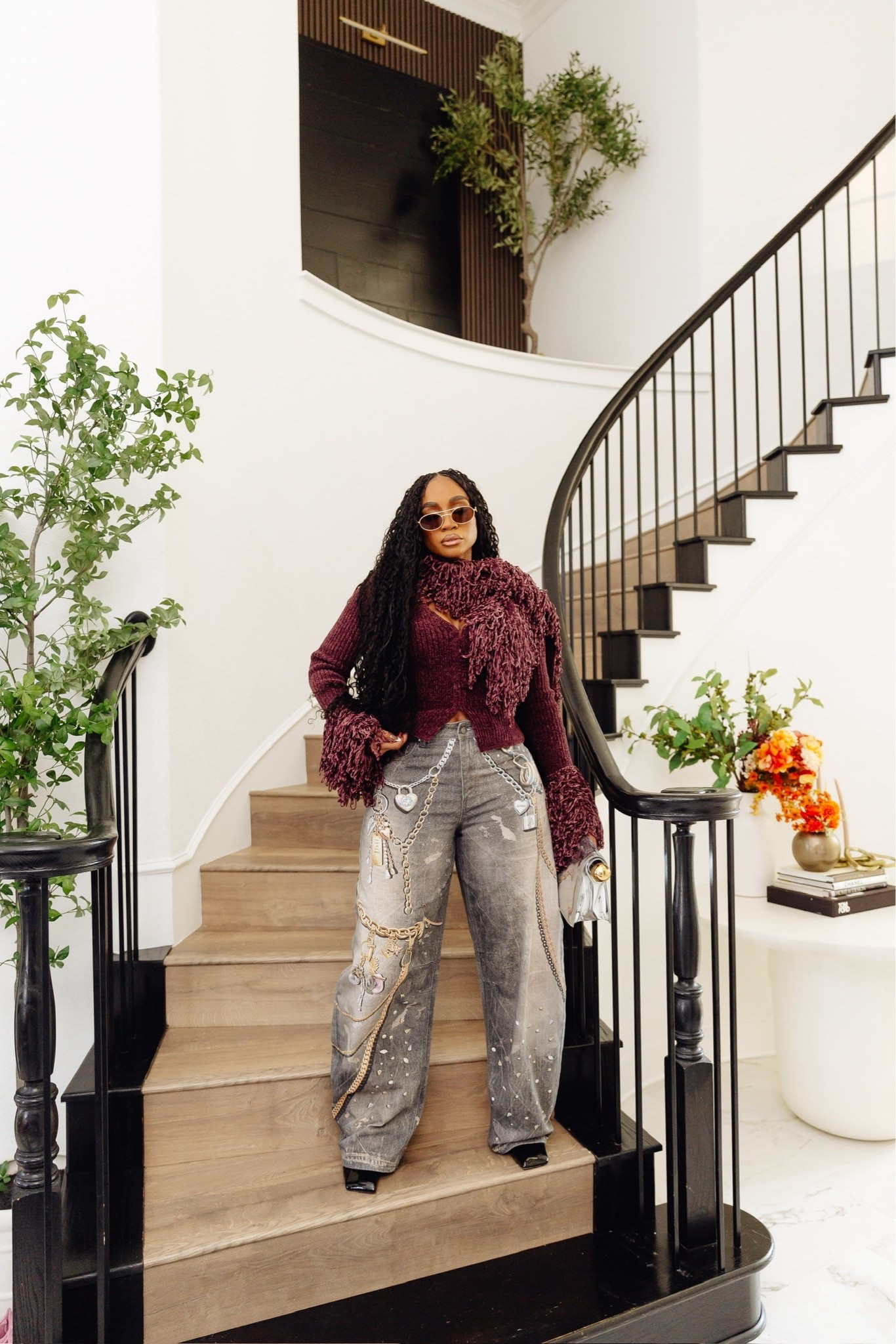 Elevated causal fall/winter outfit inspo with these viral affordable alternative jeans.