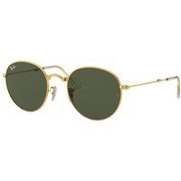 Ray Ban Round metal folding Unisex Sunglasses Lenses: Green, Frame: Gold - RB3532 001 50-20 | Ray-Ban UK