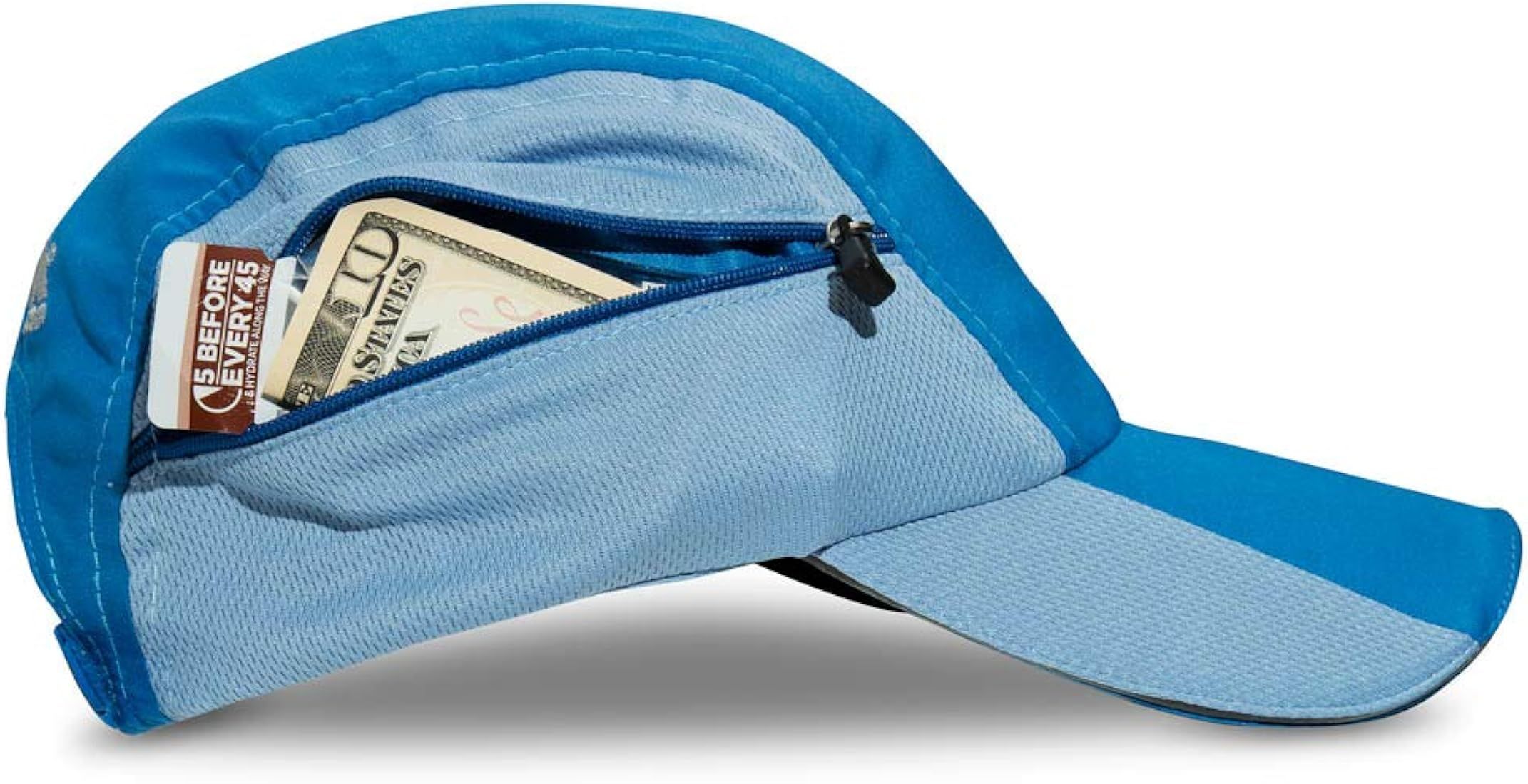Ultra Pocket Hat | Moisture Wicking and Reflective Run Hat | Multiple Colors | Amazon (US)