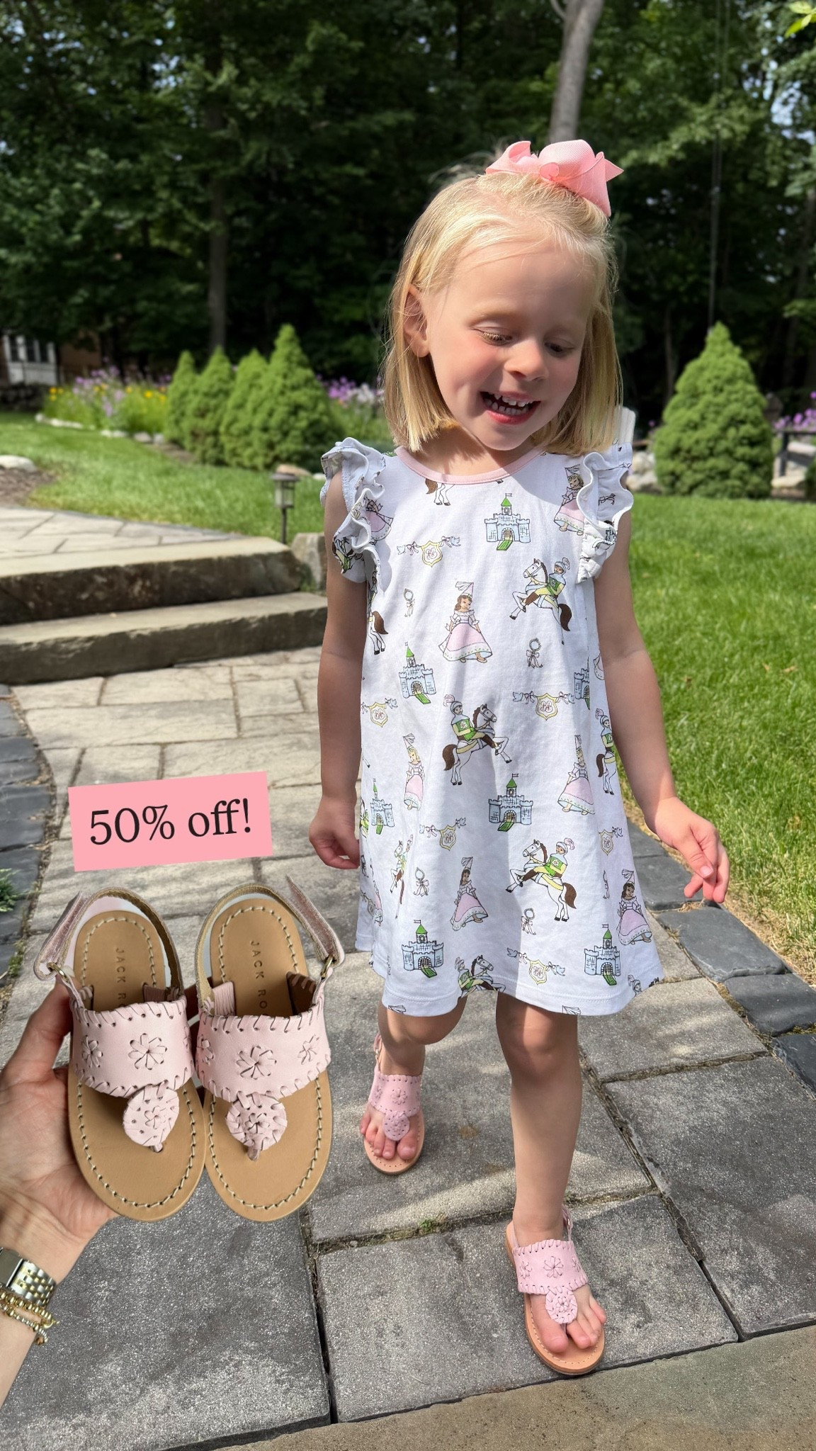 50% off our favorite toddler Jack Rogers! 💕
@Zappos

#LTKSaleAlert #LTKBaby #LTKKids