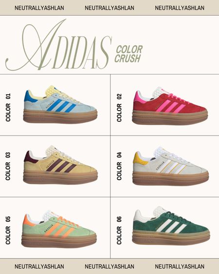 Adidas Gazelle | color crush 👟

#adidas #adidasgazelle #shoecrush #ltksneakers 

#LTKshoecrush #LTKstyletip