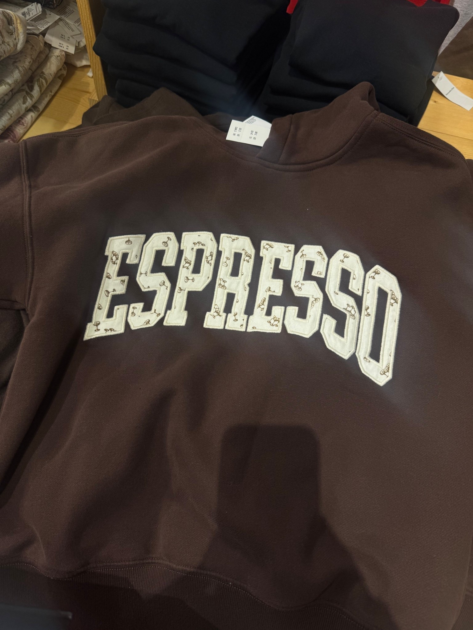 Even has an espresso martini embroidered on the sleeve! 

#LTKGiftGuide #LTKCyberWeek #LTKHoliday
