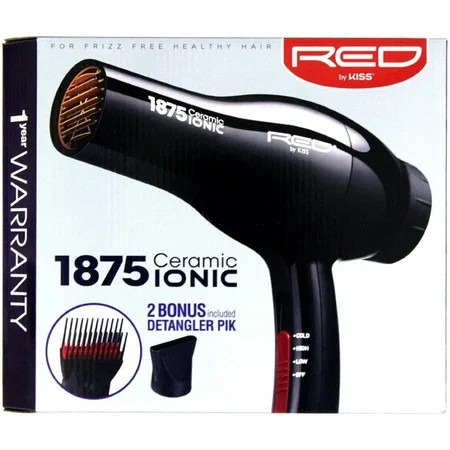 KISS Red Ionic Blow 1875 Watt Dryer 1 ea | Walmart (US)