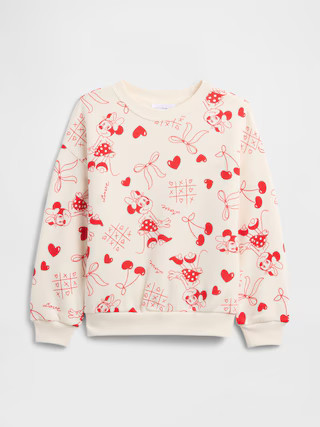 babyGap × Disney Minnie Mouse Print Sweatshirt | Gap Factory