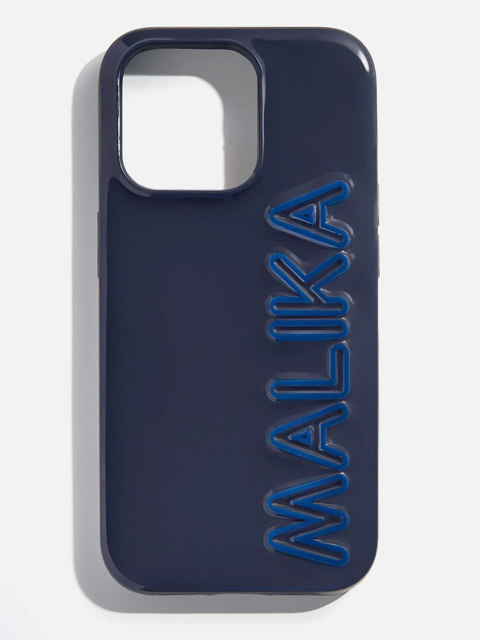 Fine Line Custom iPhone Case - Navy/Blue | BaubleBar (US)