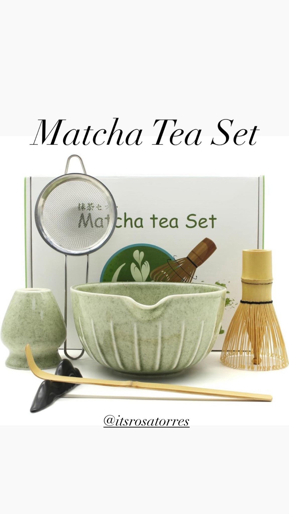 Matcha Whisk Set, 7-Piece Matcha Kit with Ceramic Bowl, Bamboo Whisk, Scoop, Sifter & More — Complete Matcha Making Kit for Beginners and lovers.

#matchateaset #matcha #target #targetset #matchacoffee #matchaicecoffee

#LTKmorningroutine #LTKHome #LTKfoodie