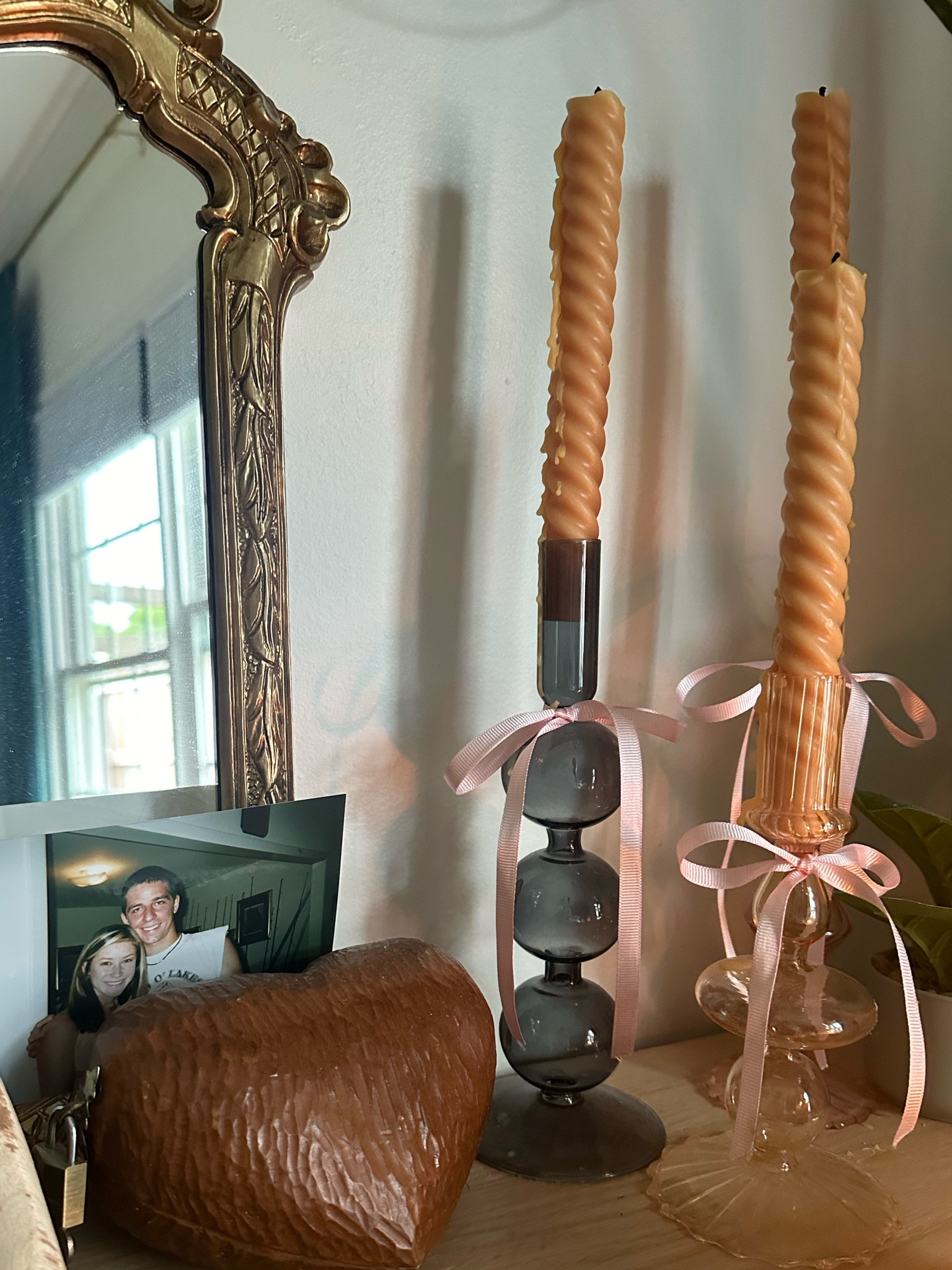 The cutest glass candle stick holders that look like anthro but at much lower price point! I’ll link both so you can see the difference! 

#LTKfindsunder100 #LTKhome #LTKfindsunder50