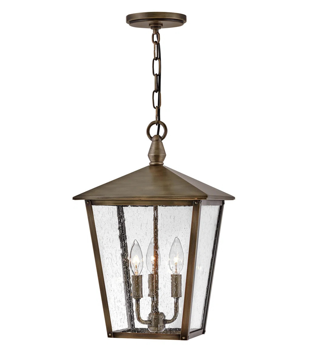 Huntersfield 3 -Bulb 17.75" H Outdoor Hanging Lantern | Wayfair North America