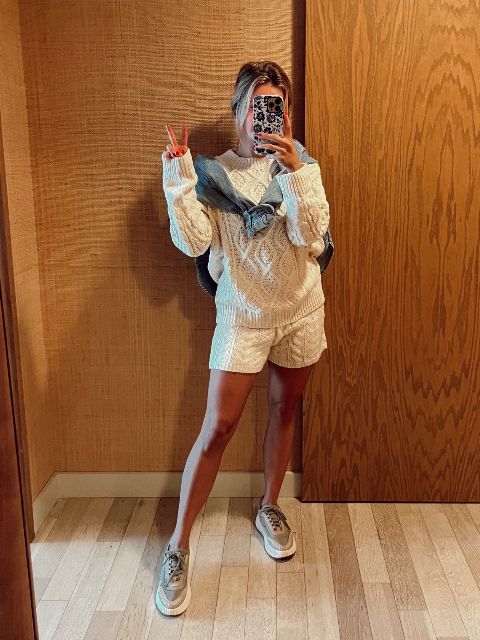 Cozy little knit sweater set🤍 wearing size small! 

Amazon fashion, Amazon outfit, Amazon matching set, knit set, sweater and shorts set, lounge set, travel outfit, casual everyday outfit, fall transition outfit, cozy outfit, airport outfit, neutral outfit, capsule wardrobe

#LTKdayinmylife #LTKvlog #LTKootd