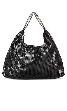 olga berg Shar Mesh Convertible Bag in Black from Revolve.com | Revolve Clothing (Global)