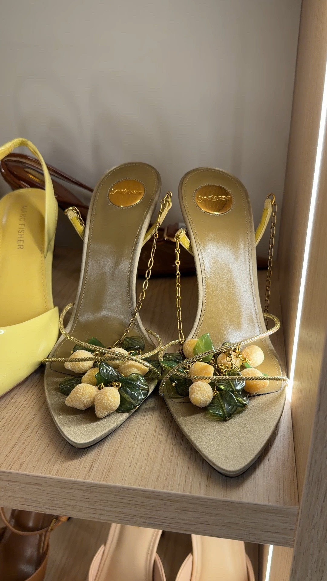 Shoes that do all the talking! 🍋✨

From playful lemon-detail heels to chic yellow slingbacks, these statement shoes are the perfect way to add a pop of color to any outfit. So fun, feminine, and effortlessly stylish!

Shop all my favorite heels linked below! 🛍️

statement heels, lemon heels, yellow slingback heels, floral sandals, colorful designer shoes, trendy women's heels, chic shoe finds
