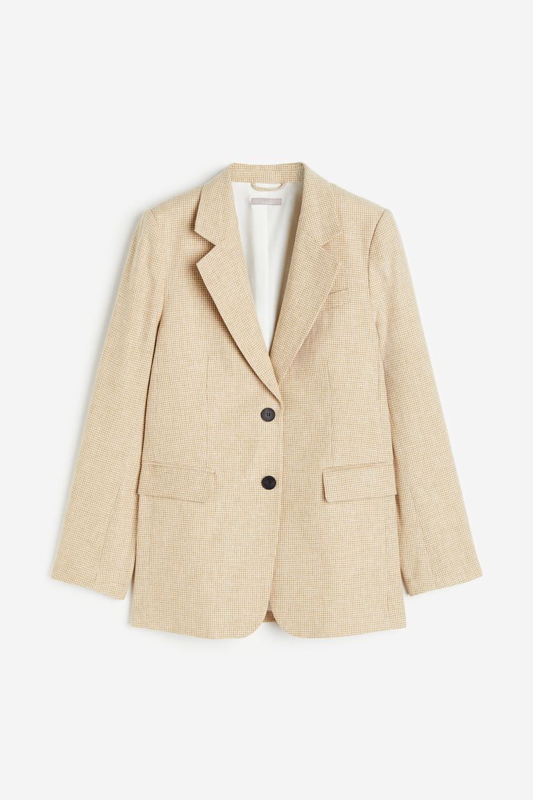 Linen-blend Jacket | H&M (US + CA)