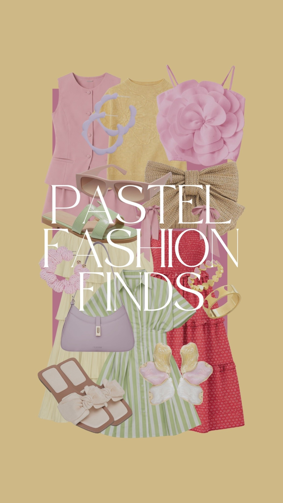 Pastel fashion finds I can't wait to wear this spring. From dresses to accessories these finds are making their way into my wardrobe this season! 

#LTKdayinmylife #LTKSeasonal #LTKootd