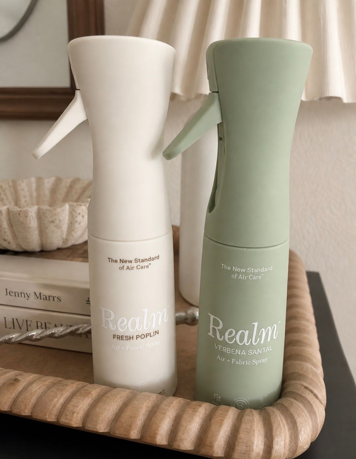 ✨ new non-toxic air + fabric spray!!! 
✔ safe around kids + pets
✔ lasts way longer than typical sprays
✔ clean ingredients (no phthalates or harsh chemicals)

comes in multiple scents and they all lean more elevated / clean / spa-like vs overpowering

✨ on sale right now — 2 for $18 or $11 each (such a good deal)

I’ve been trying to swap over to cleaner home products lately and this one feels like such an easy switch 🫶🏻

#nontoxicliving #nontoxic #elevatedstyle #cleanhome #realm #nontoxichome

#LTKMothersDay #LTKmomlife #LTKselfcare